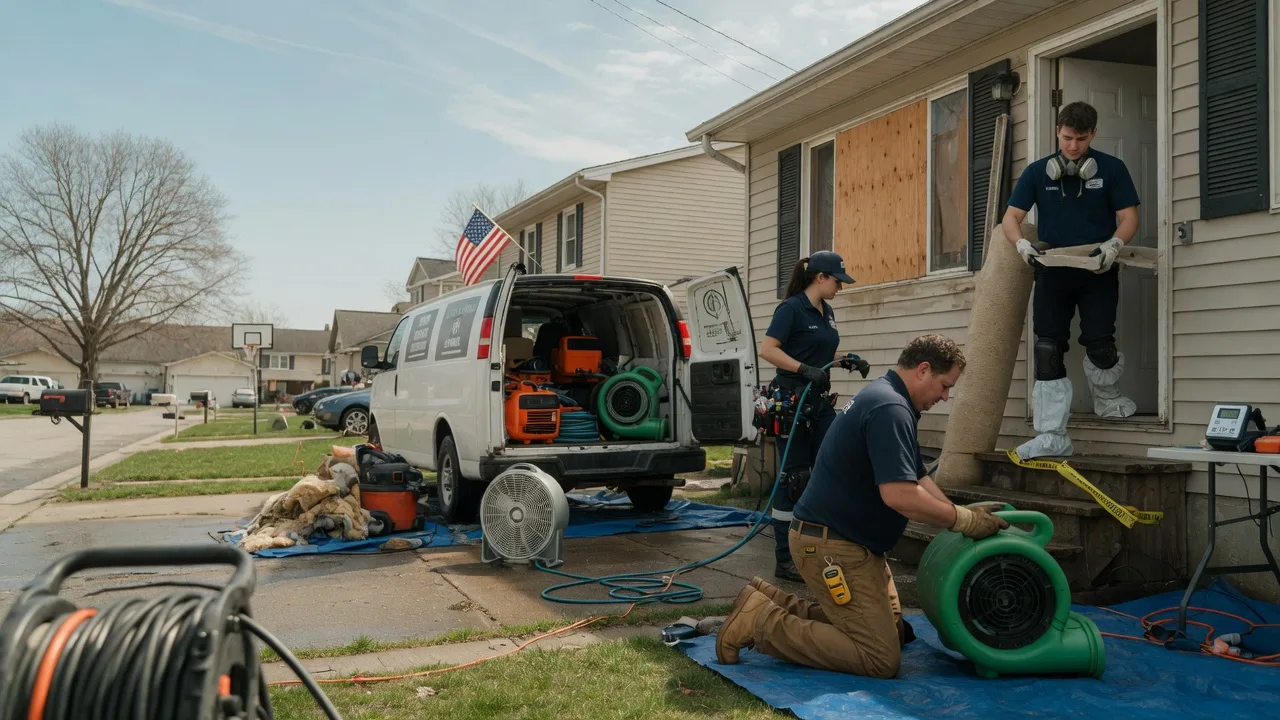 Water Damage Restoration in Hanna, OK near me